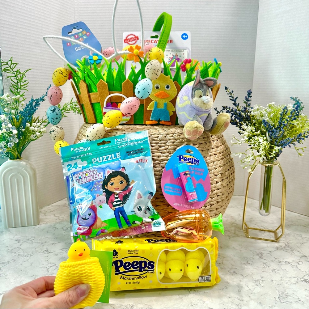 SOLD!! COPY - Adorable Easter Felt Basket